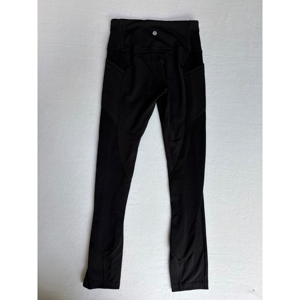 Lululemon All The Right Places Pant Black Activewear Leggings Women Size 4 - Picture 2 of 8